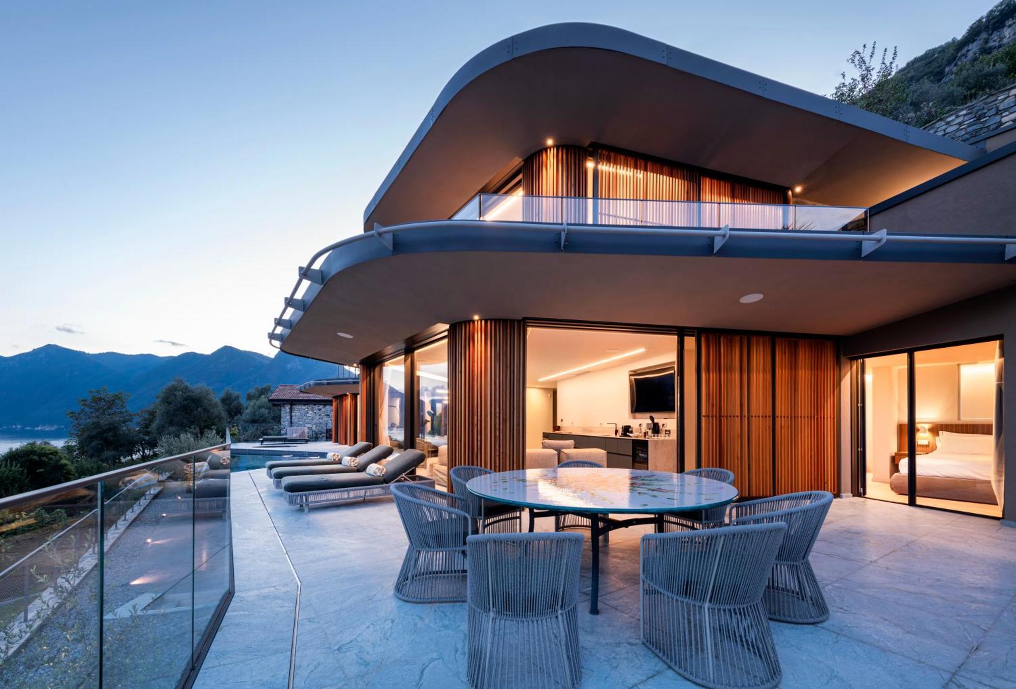Villa Osee Lago Di Como Sala Comacina Exterior foto