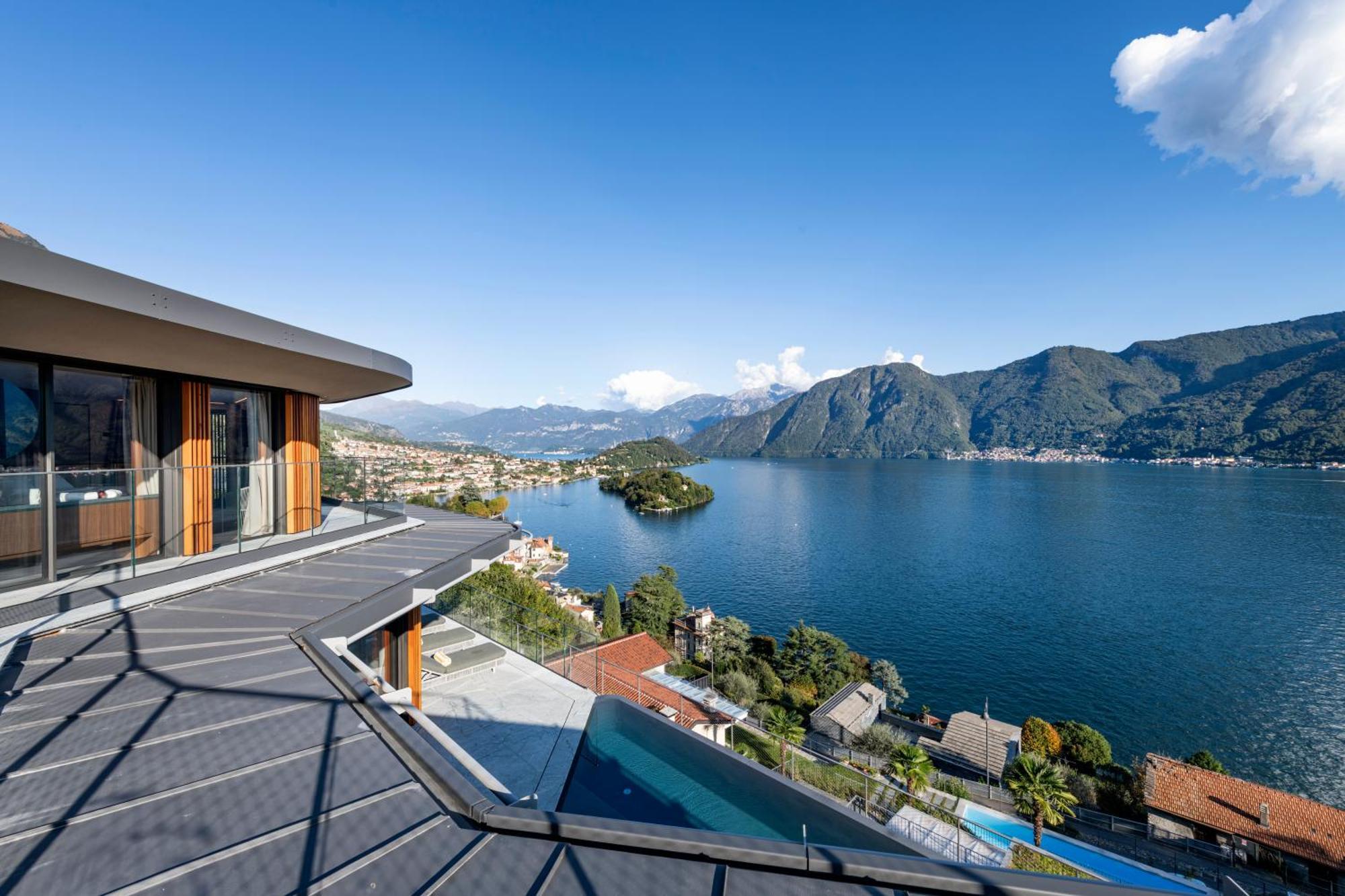 Villa Osee Lago Di Como Sala Comacina Exterior foto